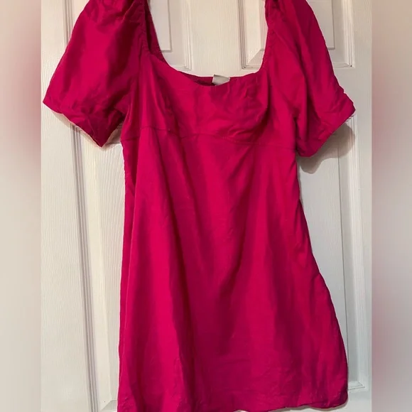 a new day | Dresses | A New Day Bright Pink Linen Puff Sleeve Dress Size Large | Poshmark a new day | Dresses | A New Day Bright Pink Linen Puff Sleeve Dress Size Large | Poshmark